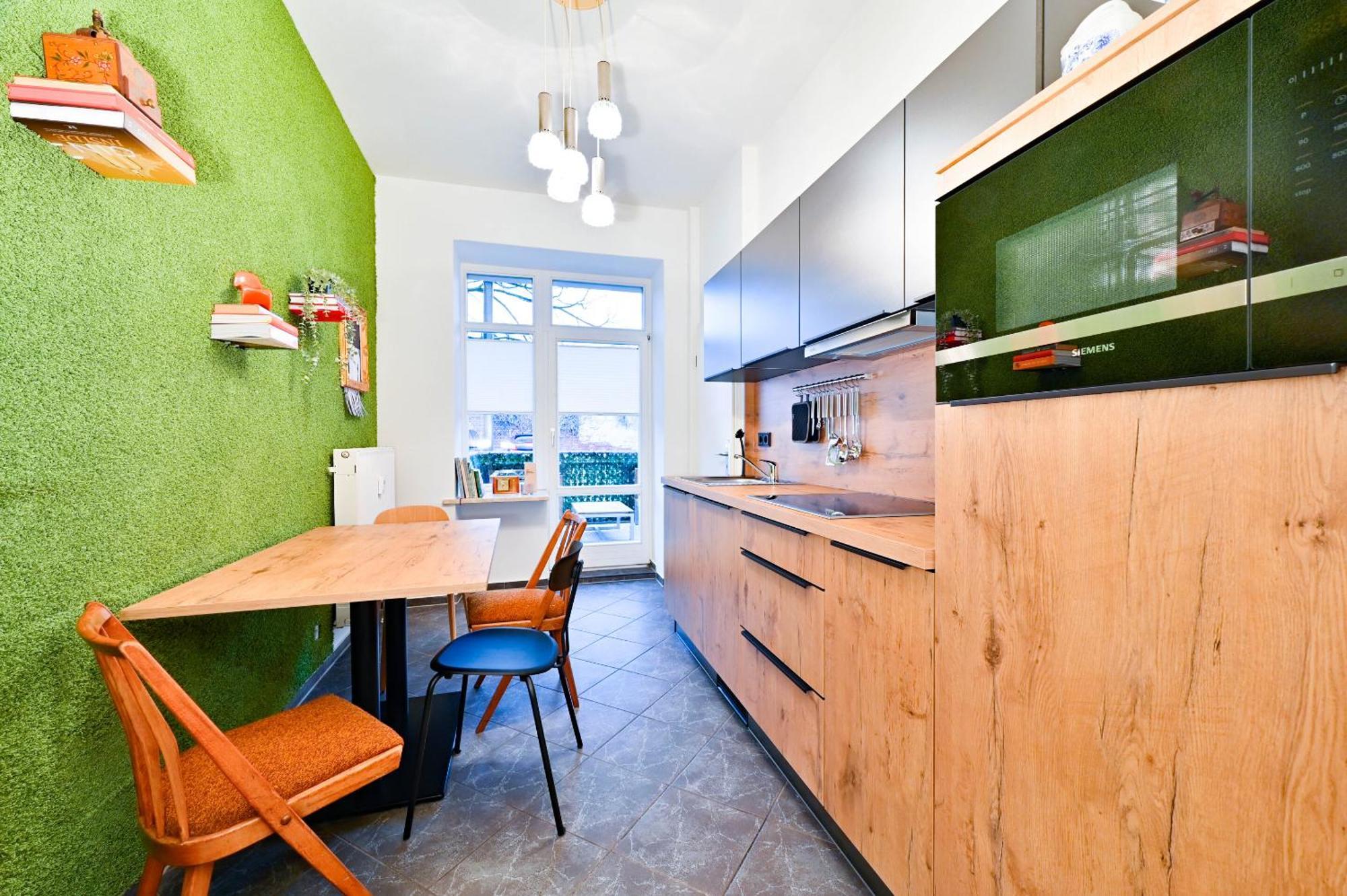 Апартаменти Premium Quartier Clara , Karl Und Fritz Auf Dem Kassberg Mit Eigenem Stellplatz Хемніц Номер фото